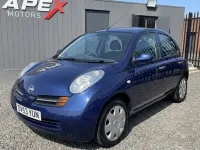 Used Nissan Micra SE 79 HP (58 kW) 2003 Blue Hatchback