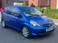 Begagnad Honda Jazz SE 83 HK (61 kW) 2004 Blå Halvkombi