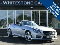 Used Mercedes SLK250 AMG 204 HP (150 kW) 2016 Iridium silver Cabriolet