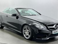 Używany Mercedes E350 AMG 252 KM (185 kW) 2013 Czarny Kabriolet