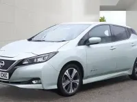 Used Nissan Leaf Tekna 110 kW (150 HP) 2018 Silver Hatchback