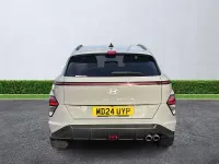 Usado Hyundai Kona N Line 141 HP (103 kW) 2024 Cinzento SUV