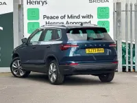 Gebraucht Skoda Karoq SE L 150 PS (110 kW) 2023 Blau SUV
