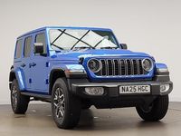 New Jeep Wrangler Sahara 268 HP (197 kW) 2025 Pearl coat  hydro blue SUV