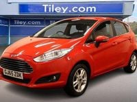 Used Ford Fiesta Zetec 2015 Red Hatchback