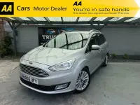 Used Ford Grand C-Max Titanium 120 HP (88 kW) 2017 Silver MPV