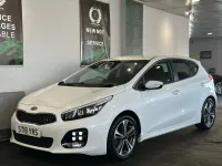 Usado Kia Ceed GT-Line 136 CV (100 kW) 2018 Blanco Utilitario