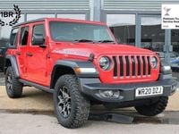 Used Jeep Wrangler Rubicon 200 HP (147 kW) 2020 Red SUV