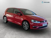 Begagnad VW Golf VII Match 115 HK (84 kW) 2019 Röd Halvkombi