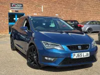 Used Seat Leon FR 2015 Blue Estate