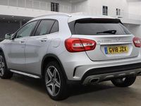 Used Mercedes GLA200 AMG line 136 HP (100 kW) 2018 Silver SUV