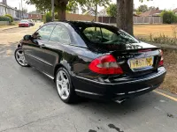 Used Mercedes CLK320 2007 Black Coupe