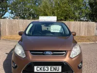 Used Ford Grand C-Max Titanium 140 HP (102 kW) 2013 Brown MPV