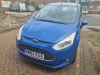 Used Ford B-MAX Zetec 105 HP (77 kW) 2012 Blue MPV