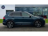 Used VW Tiguan R-line 190 HP (139 kW) 2022 Nightshade blue metallic SUV