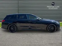 Used Mercedes C300 AMG line 254 HP (186 kW) 2023 Black Estate
