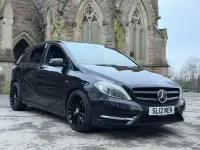 Used Mercedes B200 2012 Black MPV