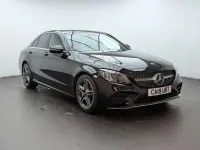 Used Mercedes C300 AMG Line Premium 258 HP (189 kW) 2019 Black Sedan