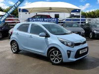 Used Kia Picanto 66 HP (48 kW) 2019 Blue Hatchback