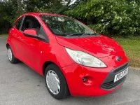Used Ford Ka 69 HP (50 kW) 2013 Red Hatchback