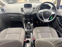 Used Ford Fiesta Zetec 2016 Blue Hatchback