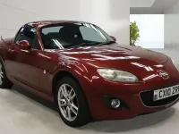 Used Mazda MX5 126 HP (92 kW) 2010 Red Cabriolet