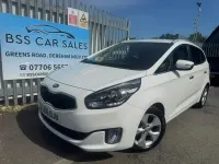 Used Kia Carens 139 HP (102 kW) 2016 White MPV