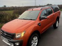 Used Ford Ranger Wildtrack 200 HP (147 kW) 2015 Orange Pickup