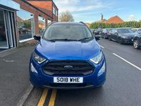 Used Ford Ecosport ST-Line 125 HP (91 kW) 2018 Blue SUV