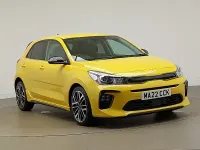 Used Kia Rio GT-Line S 118 HP (86 kW) 2022 Yellow Hatchback