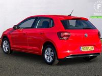 Used VW Polo SE 95 HP (69 kW) 2018 Red Hatchback