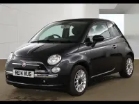 Used Fiat 500C Lounge 2014 Black Cabriolet