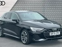 Used Audi A3 S-Line 150 HP (110 kW) 2025 Black