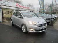 Begagnad Ford C-MAX Titanium 125 HK (91 kW) 2016 Silver Minibuss