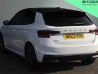 Used Skoda Fabia Colour Edition 80 HP (58 kW) 2023 Candy white body / black magic pearl effect roof Hatchback