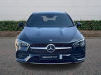 Used Mercedes CLA220 AMG Line Premium 2021 Cosmos black metallic Sedan