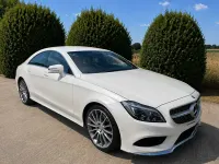 Used Mercedes CLS220 AMG line 177 HP (130 kW) 2015 White Coupe