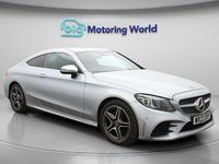 Used Mercedes C200 AMG line 198 HP (145 kW) 2023 Silver Coupe
