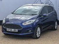 Used Ford Fiesta Titanium 120 HP (88 kW) 2016 Blue Hatchback