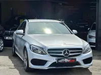 Used Mercedes C220 AMG line 170 HP (125 kW) 2015 Silver Sedan