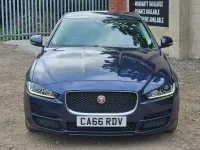 Used Jaguar XE Portfolio 180 HP (132 kW) 2017 Blue Sedan