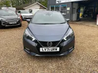 Used Nissan Micra Acenta 92 HP (67 kW) 2021 Grey Hatchback
