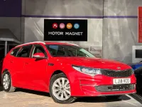 Used Kia Optima 139 HP (102 kW) 2018 Red Estate