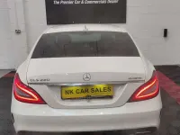 Used Mercedes CLS220 AMG line 174 HP (127 kW) 2015 White Coupe