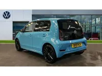 Used VW up! R-line 65 HP (47 kW) 2021 Teal blue deep black pearl Hatchback