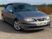 Used Saab 9-3 Anniversary 150 HP (110 kW) 2007 Grey Cabriolet