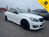 Used Mercedes C250 Sport Edition 2014 White Coupe