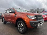 Usado Ford Ranger Wildtrack 2015 Laranja Pickup