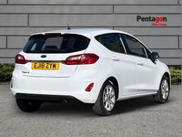 Used Ford Fiesta Zetec 84 HP (61 kW) 2018 White Hatchback