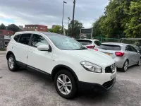 Used Nissan Qashqai +2 Acenta 110 HP (80 kW) 2013 White SUV